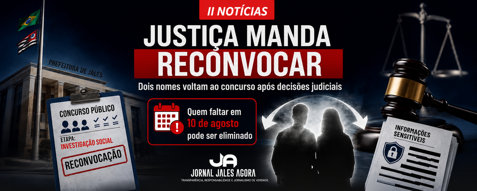JUSTIÇA MANDA PREFEITURA RECONVOCAR CANDIDATOS EXCLUÍDOS DE CONCURSO