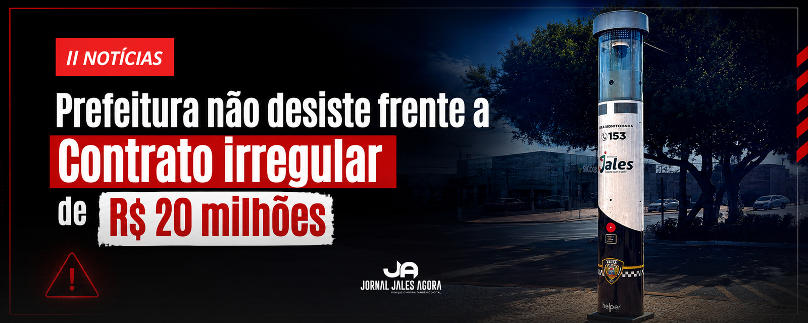 APÓS CONTRATO DE R$ 20,3 MILHÕES SER JULGADO IRREGULAR, TCE APONTA IMPROPRIEDADES NA EXECUÇÃO EM JALES