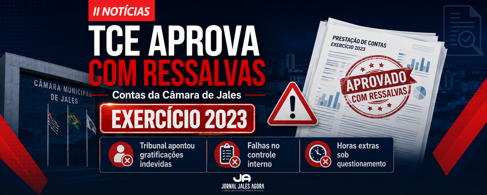 TCE DÁ 15 DIAS PARA REGIONAL DE ENSINO DE JALES RESPONDER SOBRE CONTAS DE 2025